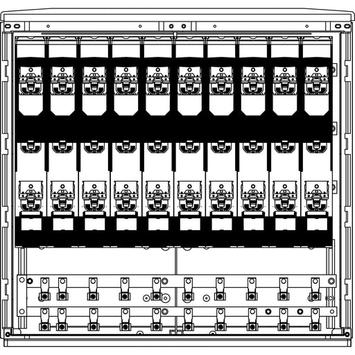 Elsta Mosdorfer - Kabelverteilerschrank LS82S.90 mit Sammelschienen