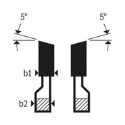 Bosch - Kreissägeblatt Vorritzblatt Top Precision 2608642128 Best for Laminated