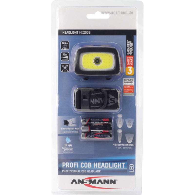 Ansmann - Taschenleuchte ANS Headlight 1600-0198