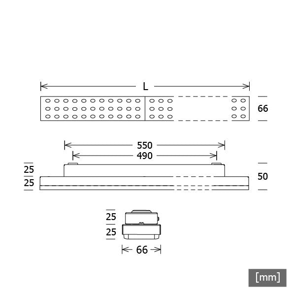 LTS Licht&Leuchten - Decken-/Wandleuchte LED-Leuchte LUZ-A12 103.830.BWws 830, ws