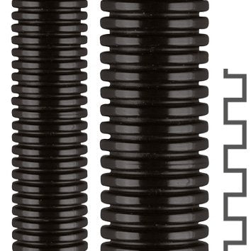 Flexa - Kunststoff-Wellschlauch Kunststoff-Schutzschlauch ROHRflex PP, AD 54,5 − 25 Meter