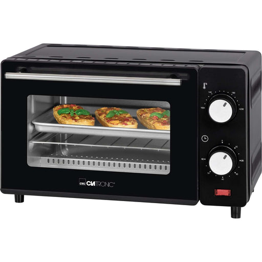 CLATRONIC - Tischbackofen/Backgrill Mini-Backofen CTC MB3746 sw 8L − 2 Stück