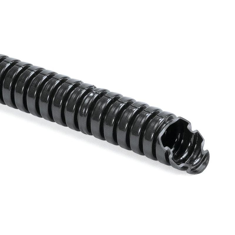 HellermannTyton - Kunststoff-Wellschlauch Wellrohr HG-LW67 sw − 10 Meter