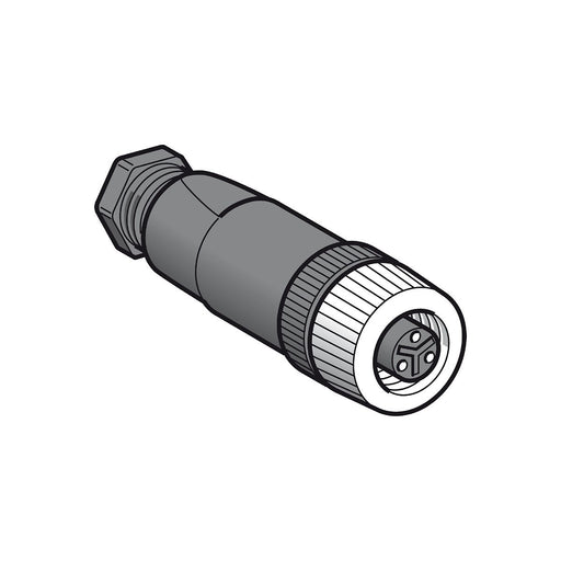 Telemechanique Sensors - Rundsteckverbinder, feldkonfektionierbar (Industriesteckverbinder) Leitungsdose XZCC20FDM30B