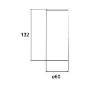 Brumberg Leuchten - Decken-/Wandleuchte LED-Anbauleuchte 230V 88832163 25Gr., 3000K