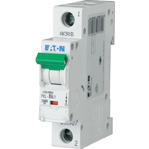 Eaton - Leitungsschutzschalter LS-Schalter m.Beschrift. PXL-C6/1 C 6A, 1p
