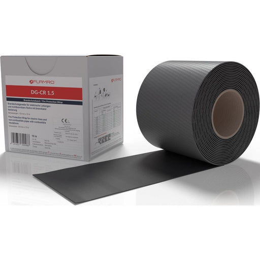 FLAMRO Brandschutz - Brandschutzbeschichtung/-bandage/-schaum/-dichtstoff Brandschutzband 01261930 125mm x 2,5lfm