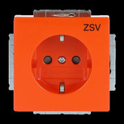Busch-Jaeger - Steckdose SCHUKO Steckdosen-Einsatz 20 EUCB-14-82-10 orange RAL2004