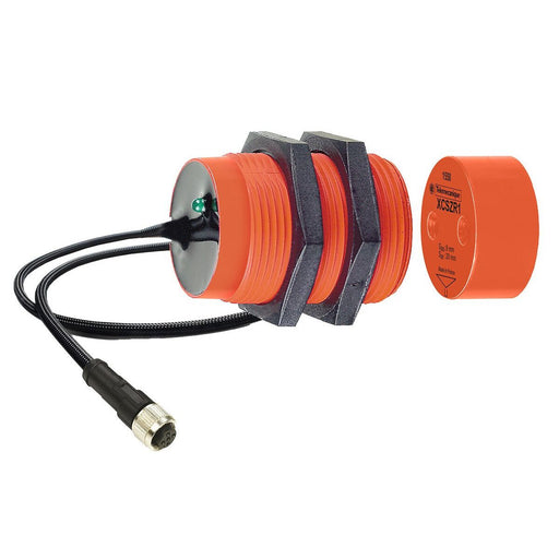 Telemechanique Sensors - Magnetischer Näherungsschalter Magnet+Magnetschalter XCSDMR591L01M12 Zylin S+Ö Led M12