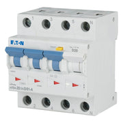 Eaton - Kombination FI-Schalter/Leitungsschutzschalter FI/LS Kombination mRB4-20/3N/D/01-A 20A 100mA