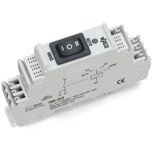 WAGO - Schaltrelais Schaltrelais-Baustein 789-323 24VDC,1S, Hand