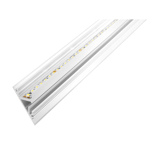 Barthelme - Mechanisches Zubehör/Ersatzteile für Leuchten Alu-Profil 62398401_9010 1000mm, RAL9010