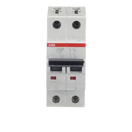 ABB Stotz S&J - Leitungsschutzschalter Sicherungsautomat S202M-C25 10kA 25A C 2p