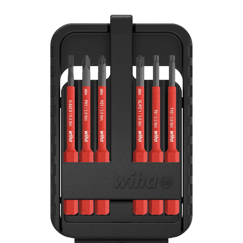 Wiha - Bit-Set Bit Set slimBit electric SB2831B904 7-tlg. m.slimBit-Box