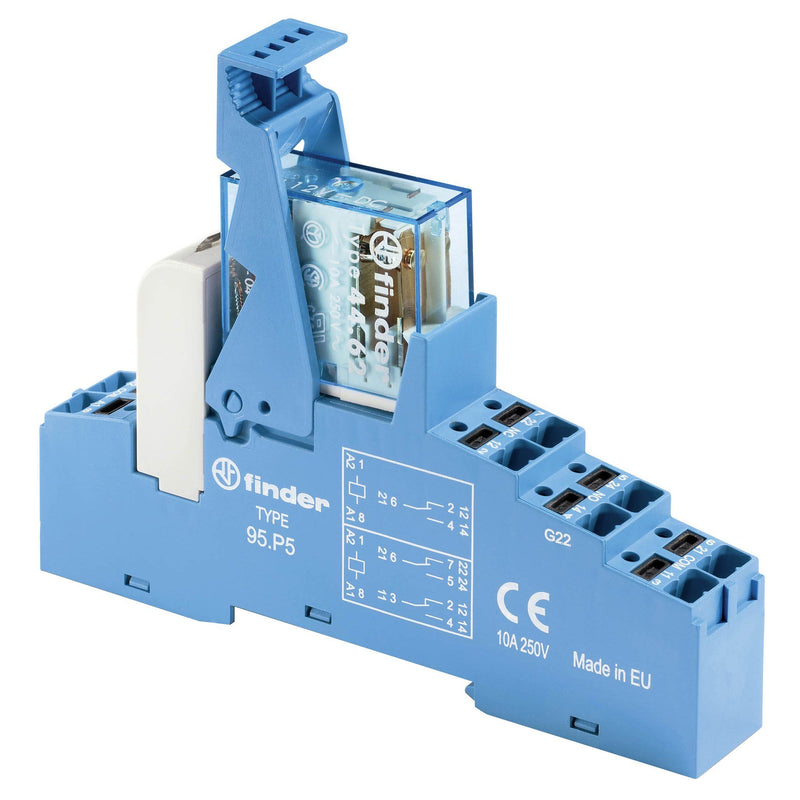 Finder - Schaltrelais Koppelrelais 48.P8.7.012.0050 − 10 Stück