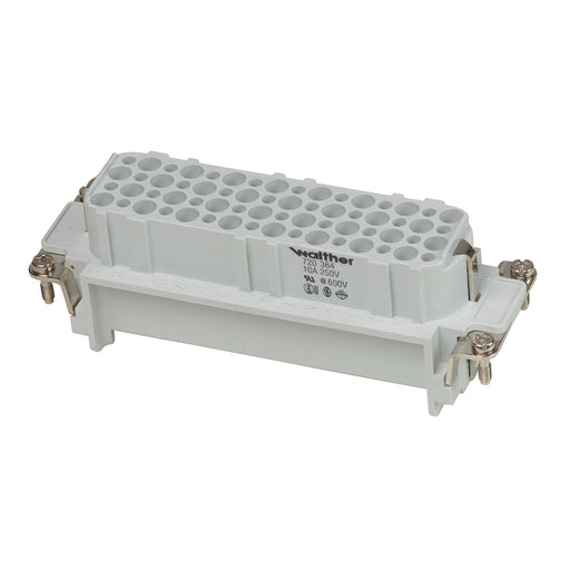 Walther Werke - Kontakteinsatz für Rechtecksteckverbinder Kontaktträger D64 720364 Crimp f.Buchsenkont
