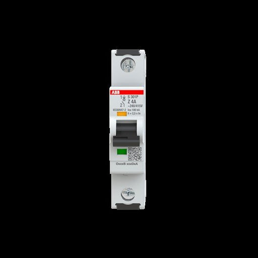 ABB Stotz S&J - Leitungsschutzschalter Sicherungsautomat S301P-Z4 25kA, 4A, 1P