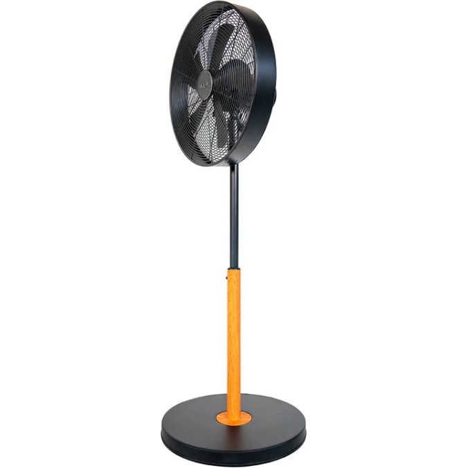 Unold - Umluftventilator Standventilator 86725 Black Steel