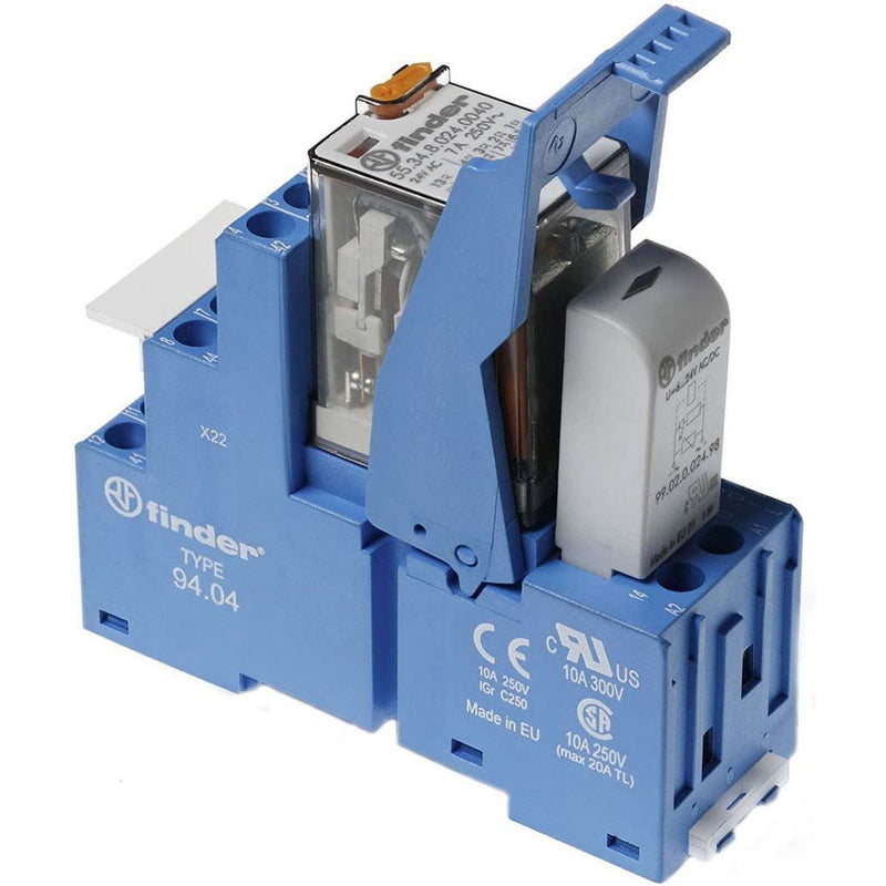 Finder - Schaltrelais Koppelrelais 58.34.8.024.0060X − 10 Stück