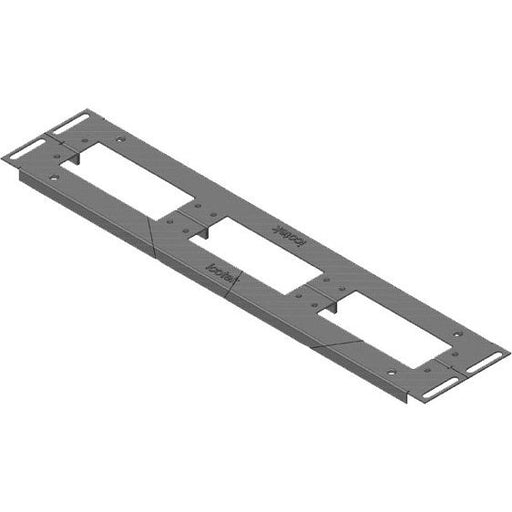 Icotek - Komponente für den Ausbau (Schaltschrank) Bodenblech KDR 2 VX25-600(488) geteilt