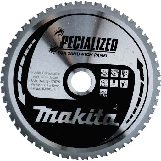Makita - Kreissägeblatt Sägeblatt Specialized B-33582 235x30x50Z