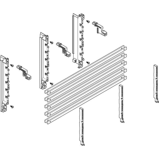 ABN - Verteilerfeld für Installationsverteiler Sammelschienen-Modul MTSC22535 tief 2FB/2RE
