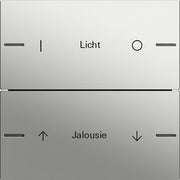 Gira - Bussystem-Tastwippe Wippenset 2-fach indiv. 5762600 Tastsensor Edelstahl