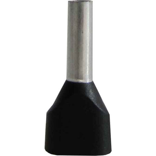 Zoller+Fröhlich - Aderendhülse Zwillings-Aderendhülse V30AE000625 2x1,50/8N schwarz − 500 Stück