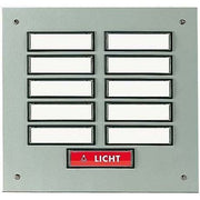 Grothe - Klingeltableau für Türkommunikation Etagenplatte ETA 856 EV1