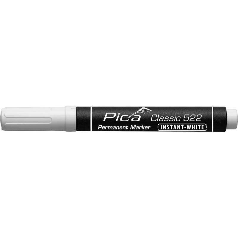 Pica-Marker - Markierungsstift Permanent Marker 522/52 1-4mm, INSTANT WHITE