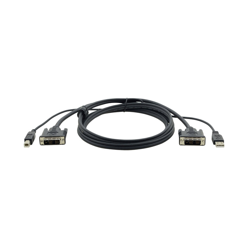 Kramer - Konfektioniertes A/V-Kabel KVM-Kabel DVI-D C-KVM/2-6 Dual-Link/USB,1,8m