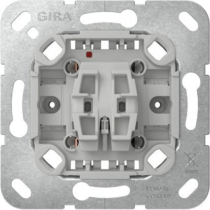 Gira - Taster Wipptaster Schließer 387100 o.Kr. Einsatz
