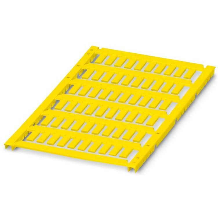 Phoenix Contact - Kabelmarkierungssystem Leitermarkierung UCT-WMT (12X4) YE − 10 Stück