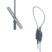 Erico - Drahtseilabhängung Stahlseilsystem SLK15L5T D1,5mm, L5m − 20 Stück