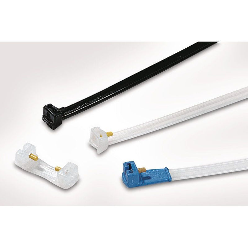 HellermannTyton - Kabelbinder Spannband KR8/21-N66-NA − 50 Stück