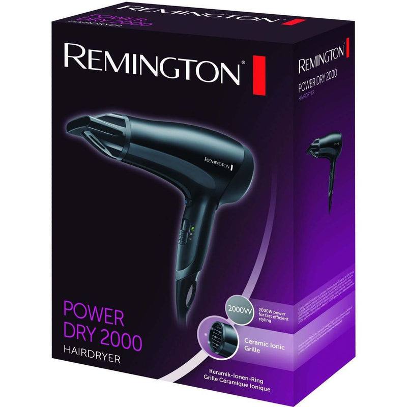 Remington - Haartrockner/Haarstyler Haartrockner D3010 PowerDry2000 − 1 Stück
