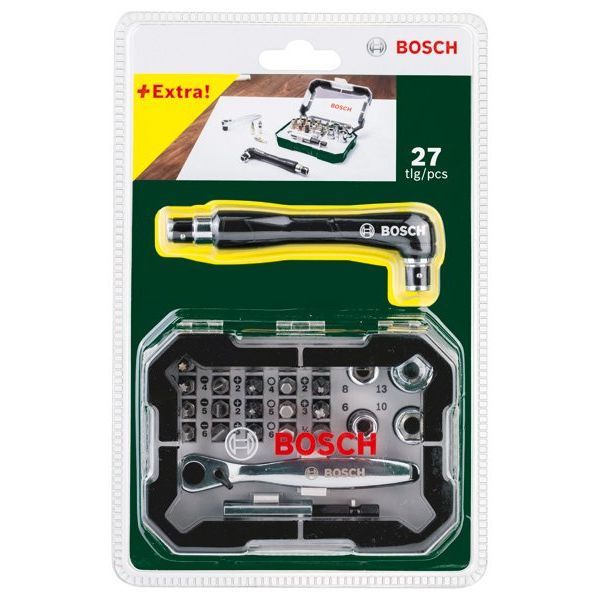 Bosch - Bit-Set 26 + 1-tlg. 2607017392 Schrauberbit-Set mit