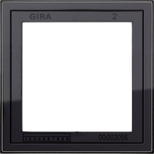 Gira - Abdeckrahmen Montageadapter 1fach 131105 sw