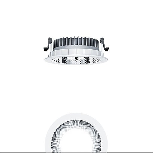 Zumtobel Group - Downlight/Strahler/Flutlicht LED-Downlight PANOS R #62926837 830