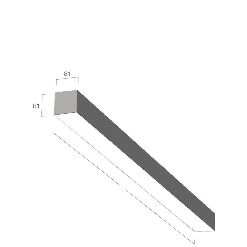 Lightnet - Decken-/Wandleuchte LED-Anbauleuchte LA5AEE-840M-L1475 4000K
