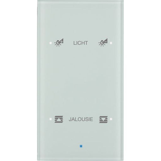 Berker - Bussystem-Tastsensor Glas-Sensor 2fach 75142930 polarweiß