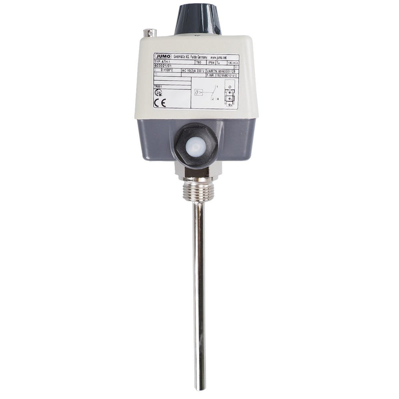 Jumo - Temperaturschalter Temperaturregler 60001125 0-100°C,EB-L 150mm