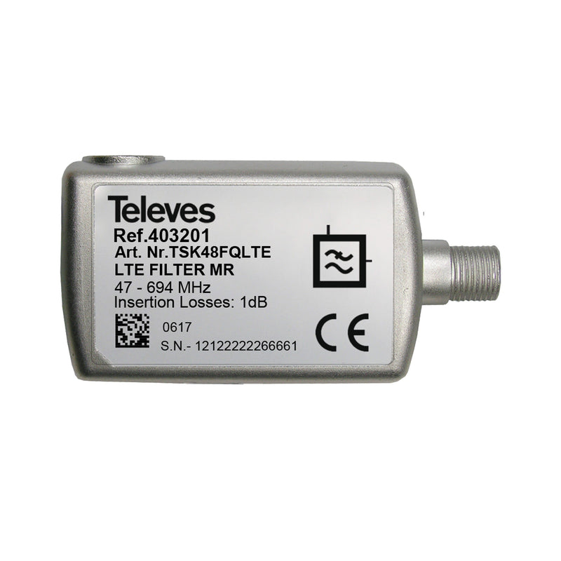 Televes - Weiche/Filter LTE-Filter TSK48FQLTE bis K48, 47-694MHz