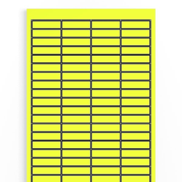 Weidmüller - Kennzeichnungsmaterial Markierer PAGETAB 38x11 − 25 Stück