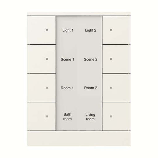 Busch-Jaeger - Bussystem-Tastsensor 8f. Bedienelement SB/U8.0.1-884 studioweiß, matt