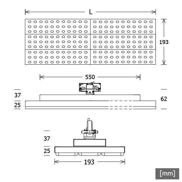LTS Licht&Leuchten - Decken-/Wandleuchte LED-Stromschienenleuchte LUZ-TZ32 11 #667578 830, DALI, ws