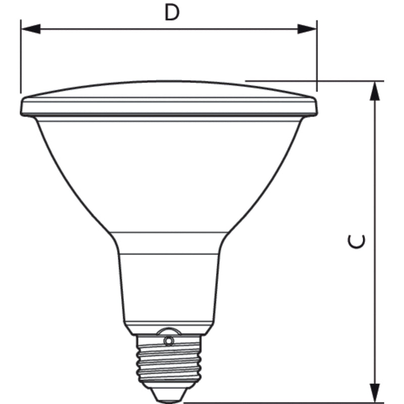Philips Lighting - LED - Lampe/Multi - LED LED - Reflektorlampe PAR38 MASLEDspot #44330300 927, 25Gr.