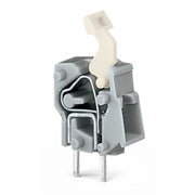 WAGO - Leiterplattenklemme Anreihbare Leiterplattenk. 257-451 Drücker,2,5mm²,gr − 100 Stück