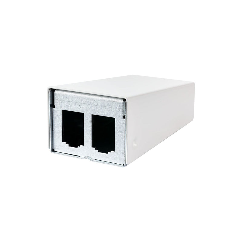 Metz Connect - Frontpanel/Patchpanel leer (Schaltschrank) AP-Gehäuse 130861-0202-E 2 Port, rws