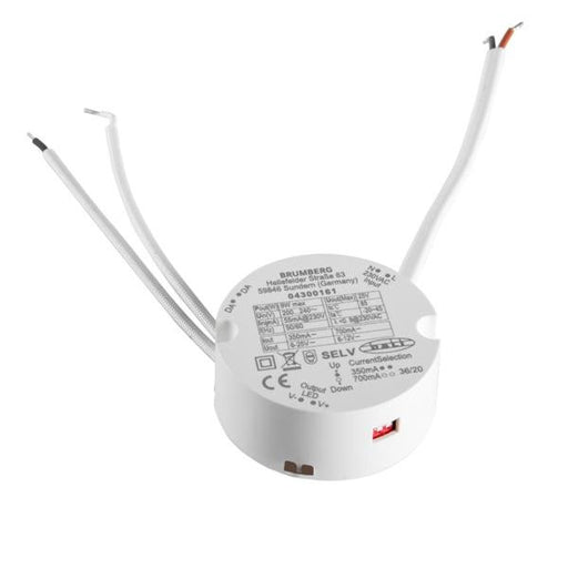 Brumberg Leuchten - LED-Betriebsgerät LED-Rundkonverter 350 mA 17658010 2,1-9 W